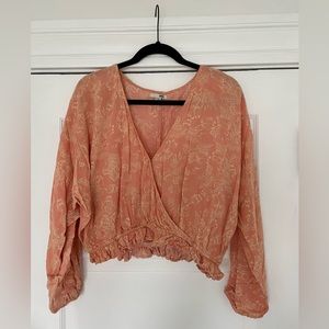 Amuse Society Long Sleeve Blouse